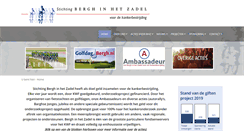 Desktop Screenshot of berghinhetzadel.nl